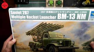 Обзор сборной модели BM-13NM от Trumpeter №01075