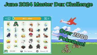 The Hardest Pokemon Challenge! BirdKeeperToby’s Master Dex update June 2024