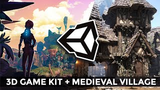 HOW TO: The Medieval Village added to the [ Unity3D ] 3D Game Kit