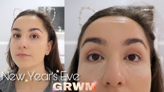 me trying to do my makeup for 5 minutes straight | GET READY WITH ME (NEW YEARS EVE)