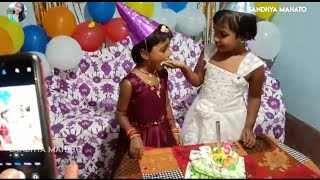 🎂Birthday Celebration in West Bangal🎂 Sandhya Mahato Dhanbad🎂 Birthday party injoy 🎂🥰