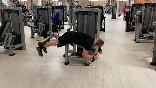 Lying Hamstring Curl Machine