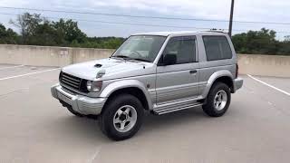 1996 Mitsubishi Pajero SWB turbo-diesel walk-around