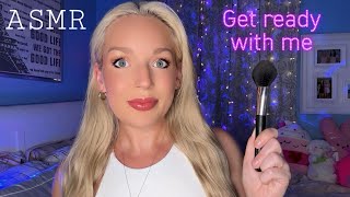 ASMR Get ready with me💖chit chat/whisper ramble