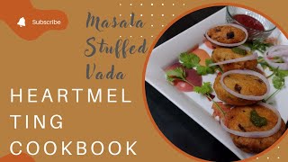 Masala Stuffed Vada,,,in a unique style.. | How to make stuffed Vada | new recipe