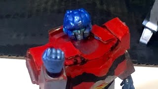 Transformers One Second Trailer Clip | My Finger Can Transform | Stop Motion Recreation