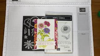 Stampin’ Up! Simply Zinnia Gratitude Card Tutorial #diy #cardmaking #designerseriespaper #papercraft