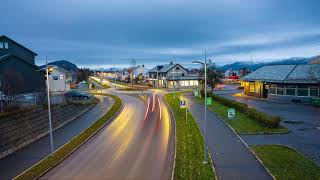 Timelaps of Alta, Norway.