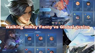 Walking Mikey Fanny Vs Global Gusion [ နိုင်ကြေး ၈သောင်း ]