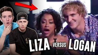 REACTING TO LIZA KOSHY DISSING LOGAN PAUL (teen choice awards 2017)