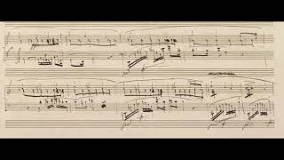 F. Chopin - Polonaise, Op. 26 n°1 (autograph manuscript)