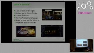 FOSDEM 2017 | Escoria, a libre point'n'click framework using Godot Engine