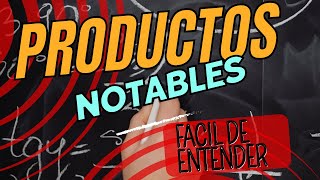 Aprende fácilmente los productos notables con ejemplos visuales |Algebra en 5 minutos p2|