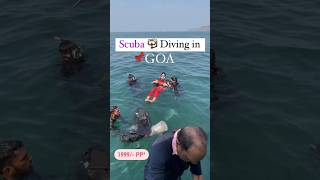 scuba diving in Goa 😍#goa #shorts