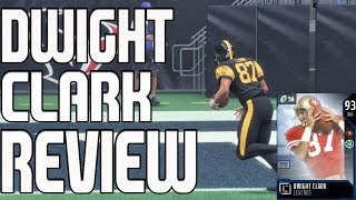 93 LEGEND DWIGHT CLARK REVIEW | MADDEN 18 ULTIMATE TEAM PLAYER REVIEW