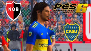 #newells vs #boca | Copa de la Liga | Pes 6 The Den Patch