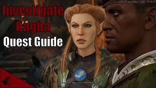 Investigate Kagha full quest completion guide - Save Kagha | Baldur's Gate Early Access Patch 4