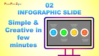 How to make creative & interactive #INFOGRAPHIC SLIDE 02🔥🔥🔥🔥 | #powerpoint #powerpointzone #tutorial