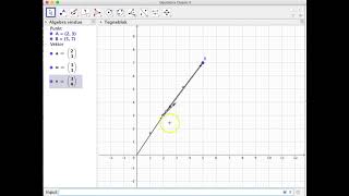 Introduktion til vektorer i GeoGebra