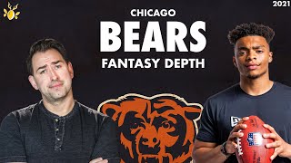 Chicago Bears Fantasy Football Depth Chart! NFL 2021 Season