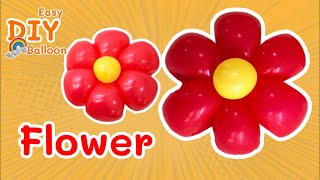 How to make a flower balloon twisting