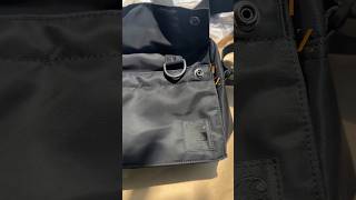 New Carhartt Wip Otley Shoulder Bag "Black" Comparison With Carhartt Wip Essentials Crossbody bag