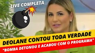 LIVE DEOLANE CONTA TODA VERDADE SOBRE RECORD "A FAZENDA É A MAIOR  MENTIRA DA TELEVISÃO BRASILEIRA"