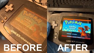 Upgrading my 23 years old Game Boy Advance