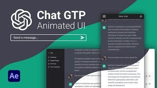 Corporate AE Templates: AI Chat GPT UI