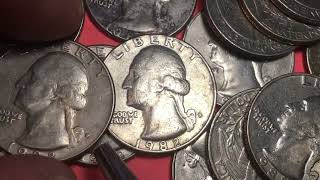 Big D 1982 US Quarter Coins