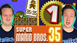 From Worst to First! | Super Mario Bros. 35 (DAY ONE)