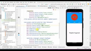 TabLayout with Fragments Android Studio with Java #kotlintutorials #kotlin   #androidstudio #android