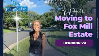 Moving in to Fox Mill Estates Herndon : 23homes with Glenn and Gift Neighborhood Tour