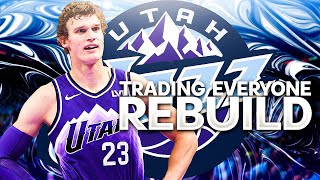 TRADING EVERY PLAYER JAZZ REBUILD! NBA 2K24