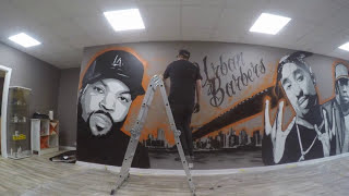 Hip Hop legends Mural