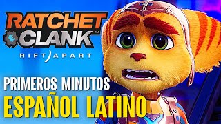 Primeros Minutos En ESPAÑOL LATINO | RATCHET AND CLANK Una Dimensión Aparte Gameplay | PS5 60 FPS 4K