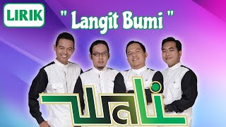 Wali Band - Langit Bumi || Lirik