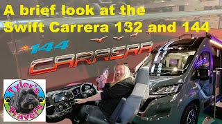 A brief look at the Swift Carrera 132 and our van what we ordered the Swift Carrera 144