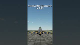 Attempting a Kvochur Bell Maneuver in G.91 #warthunder