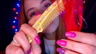 ASMR- VOU MEXER NO SEU CABELO DELICADAMENTE ATÉ VOCÊ CAIR NO SONO