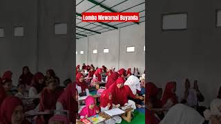 Lomba Mewarnai Buyanda #anakpaud #anakusiadini