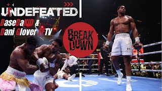 The BREAKDOWN feat. BaseDaKID & Dani Glover FFTV #JoshuaNgannou #KnockoutChaos #RiyadhSeason