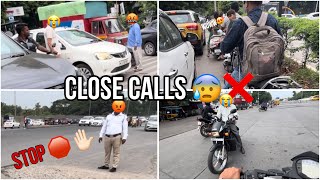 Vlog ki suruwat Accident se❌😭 | Police Reaction 😜| Close Calls ☠️| Crazy Drivers | Vlog 17