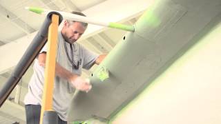 Cessna Caravan TKS Anti-Ice Leading Edge Porous Panel Installation