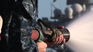 USS Carl Vinson Sailors Get Hands On Damage Control Training