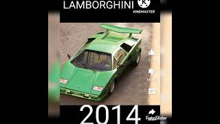 Evolution of Lamborghini