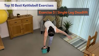 Top 10 Best Kettlebell Exercises | Exercise 3 Single-Leg Romanian Deadlift