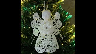 Small Angel with a Flower - Crochet Tutorial #12