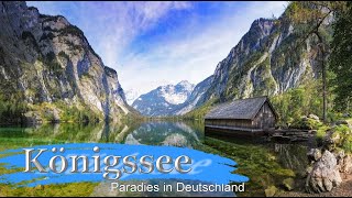 "KÖNIGSSEE"-die schönste Schifffahrt in Deutschland#Schönau #Königssee #Bartholomä #Saletä #schiffe