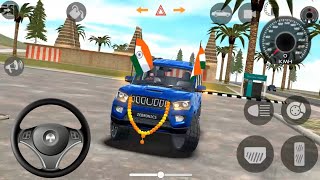 Scorpio Car 4x4 Driving 🤯 Indian Cars Simulator 3D🚦 gadi wala game 🎯 car simulator 3d !! game video